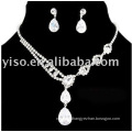 bridal jewelry, rhinestone jewelry set, wedding jewelry